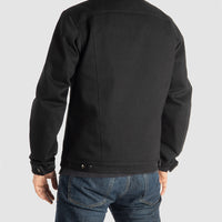 Trucker Riding Jacket with Sherpa Trim