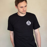 Ace of Cafes Embroidered Tee - Black