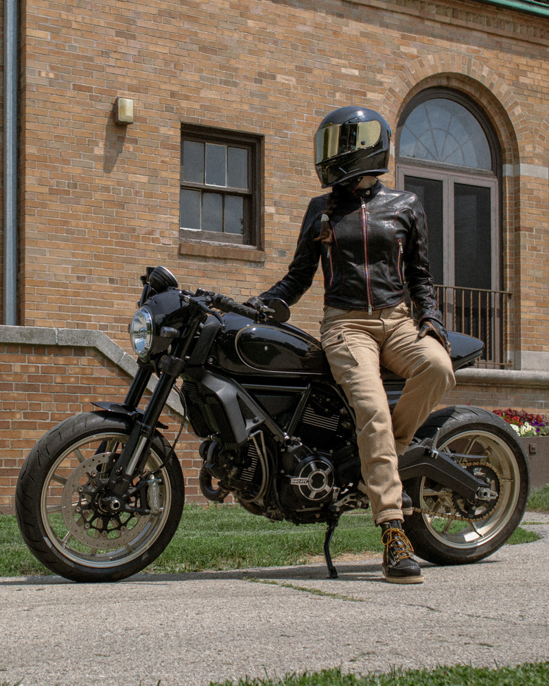 Women's Cargo Cordura® Motorcycle Riding Pants - Mila