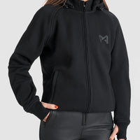 Women's motorcycle riding hoodie CE rated AA