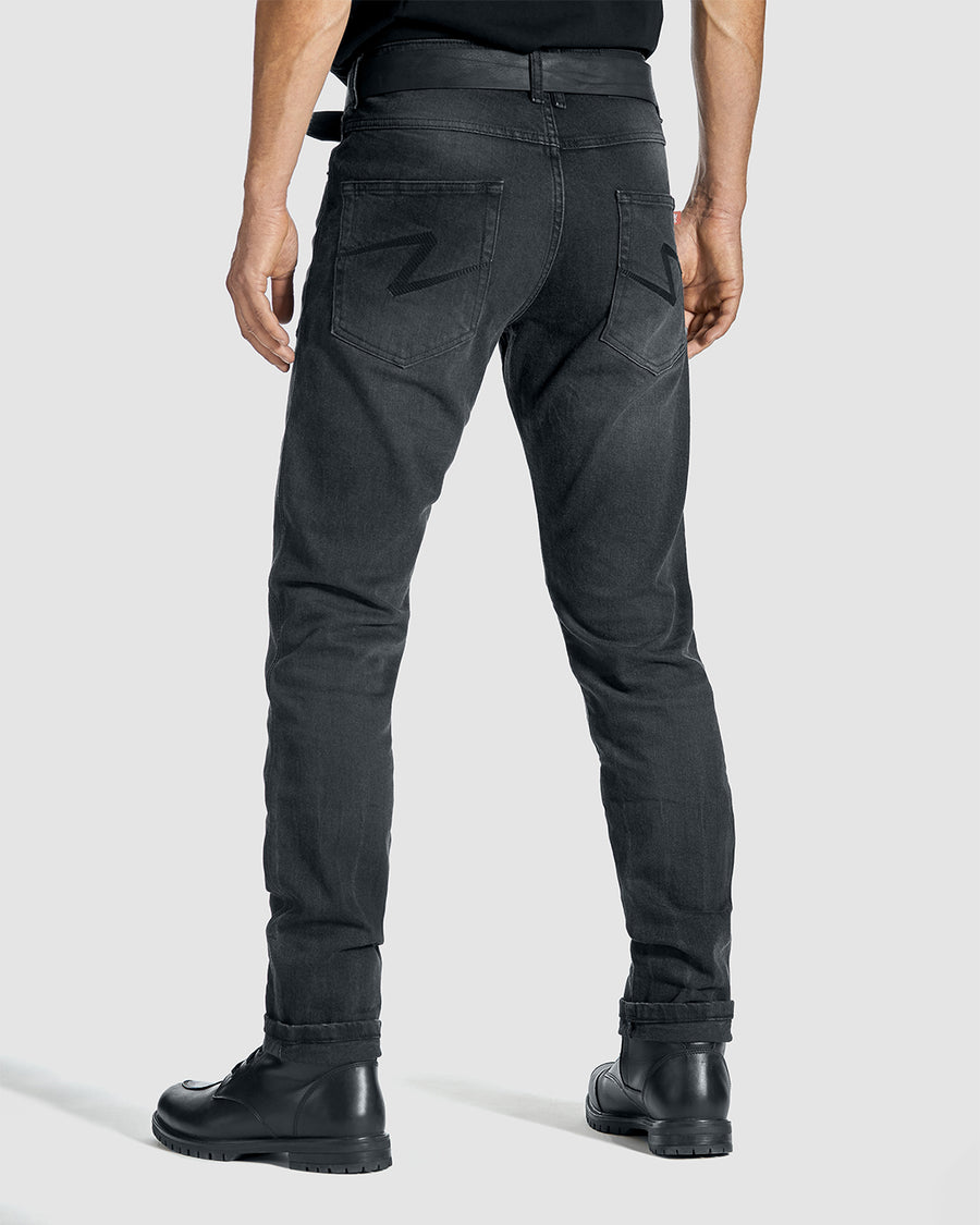 Men's slim fit motorcycle riding jeans by Pando Moto