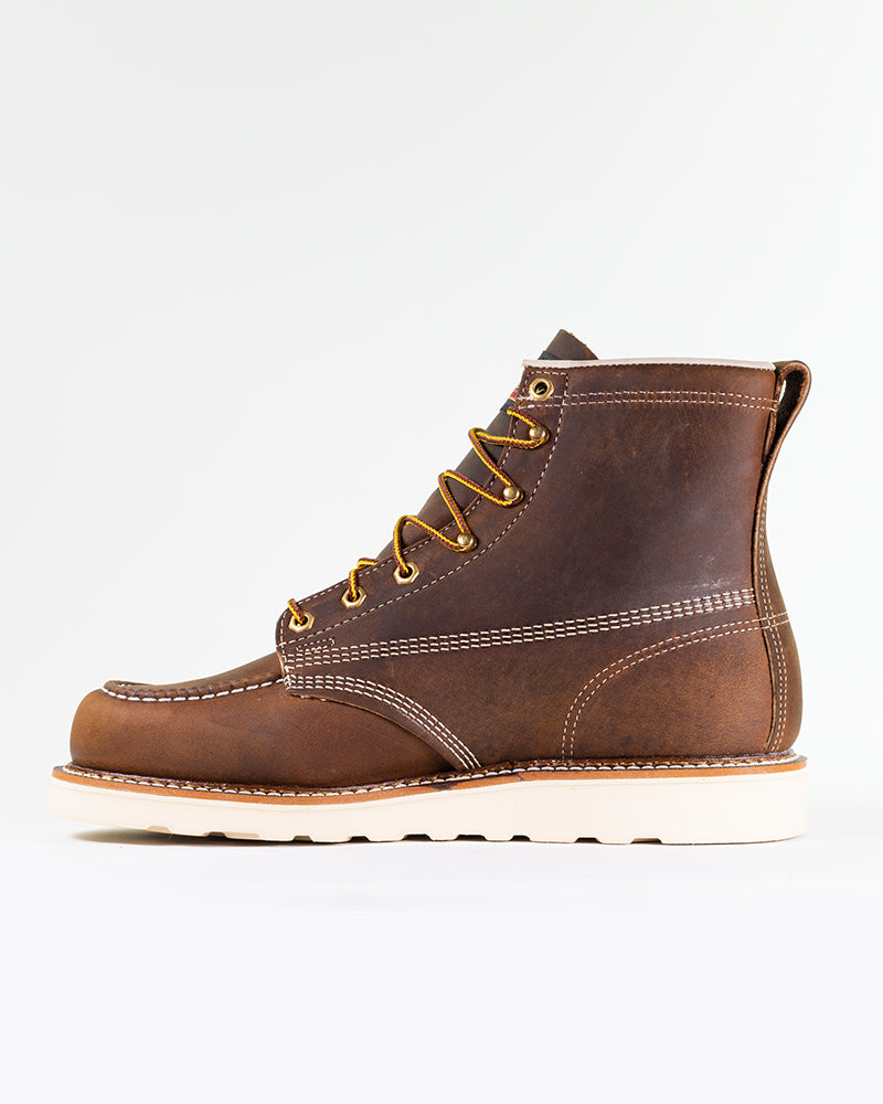 American Heritage 6" Moc Toe Boots - Crazyhorse Brown